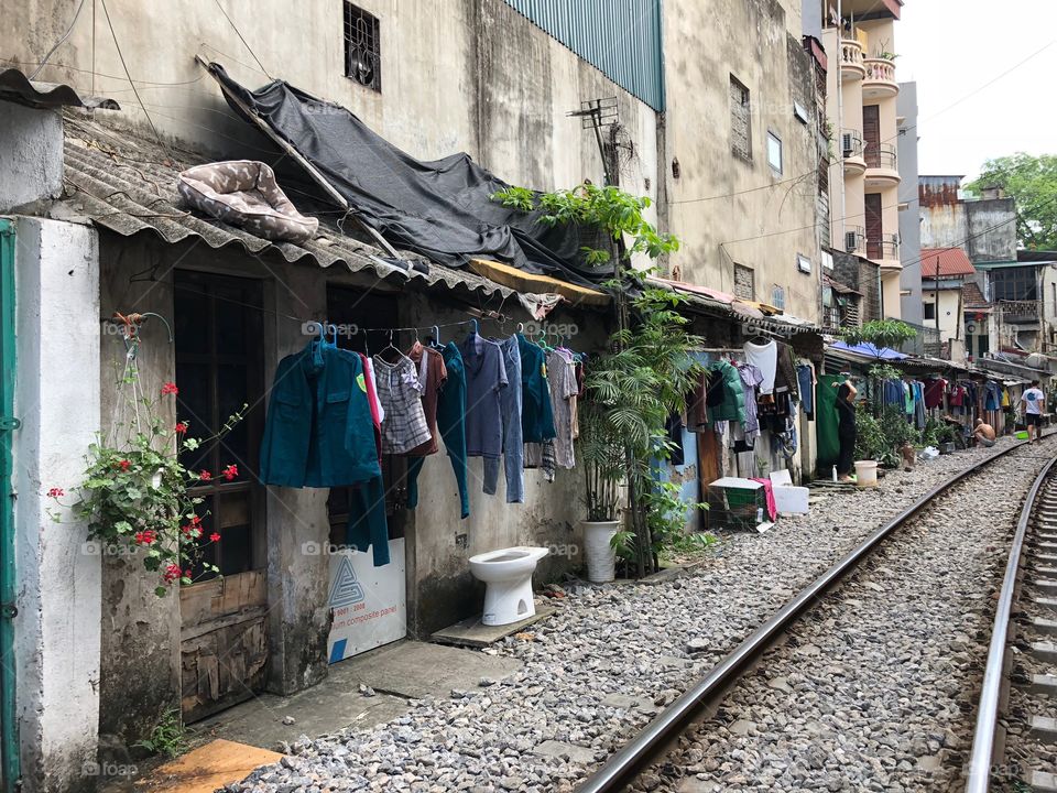 Train Street Hanoi 