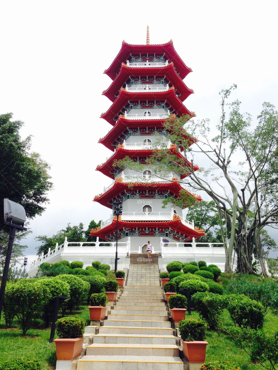 Pagoda Chinese Garden Singapore 