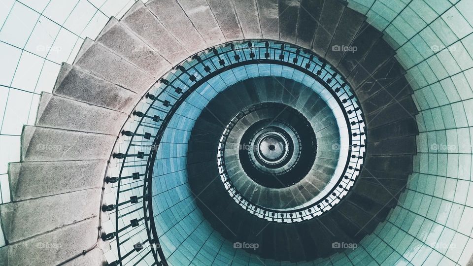 In the circle of the lighthouse