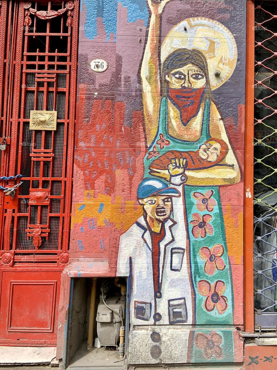 Buenos Aires . Protesta. Red . 