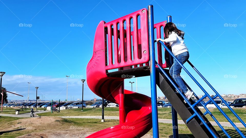 At the playground