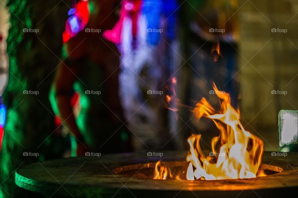Colorful Flame