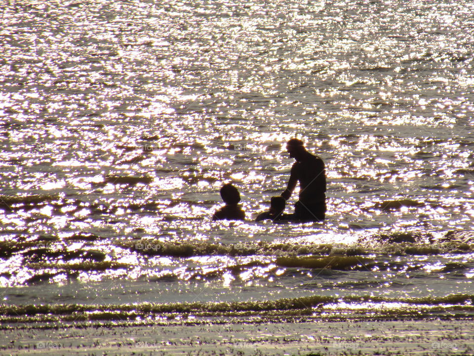 At the seaside