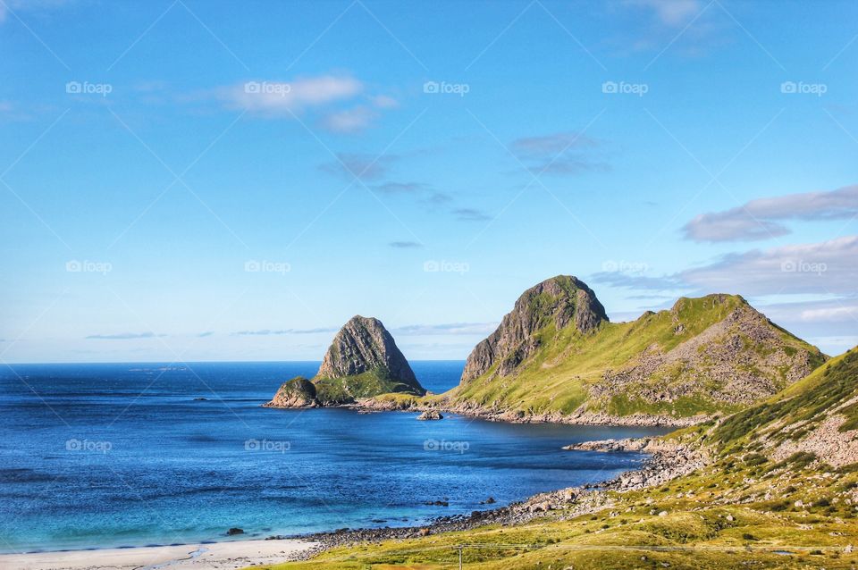 Lofoten landscape 