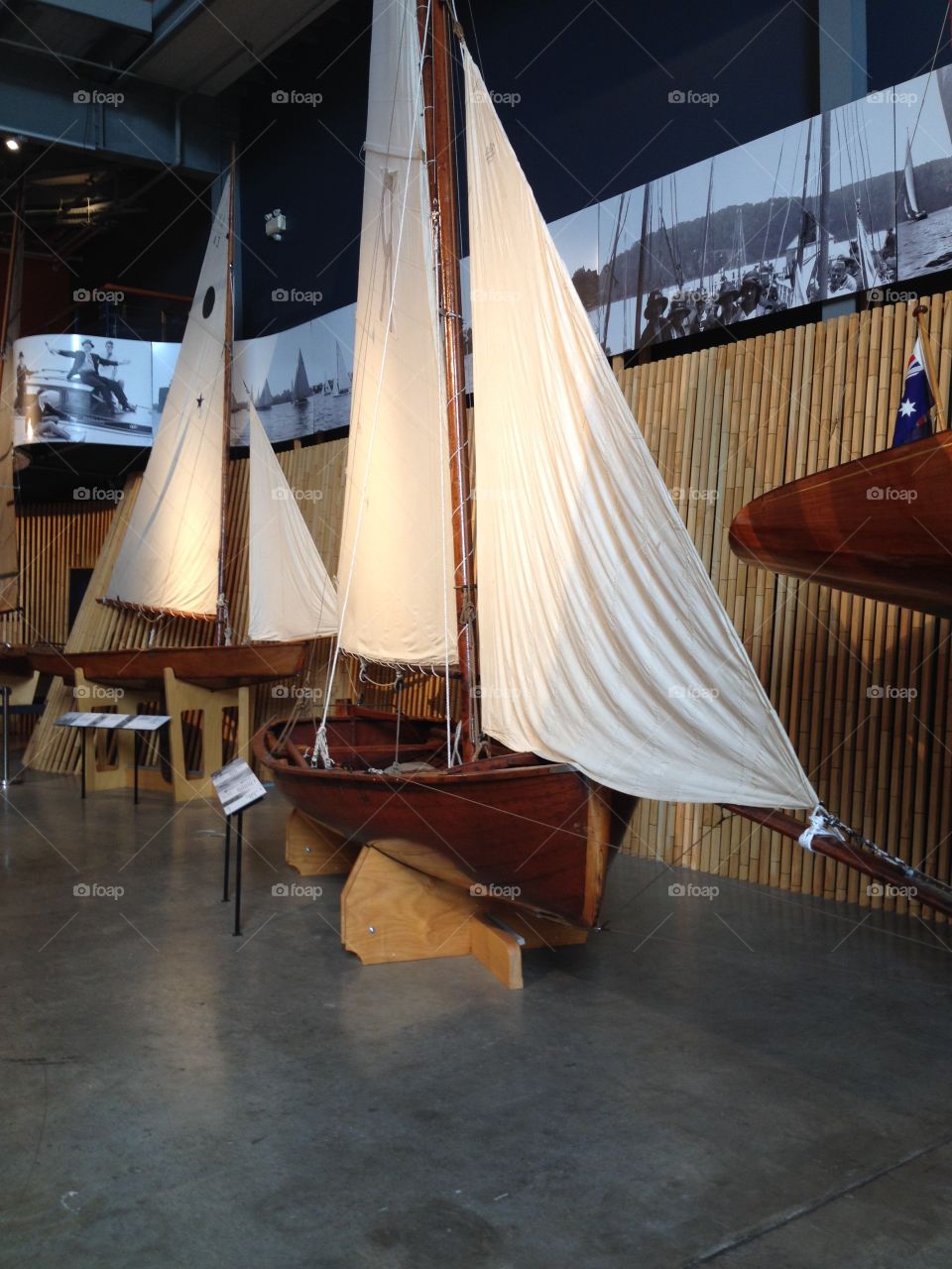 Old sailing boats yachts