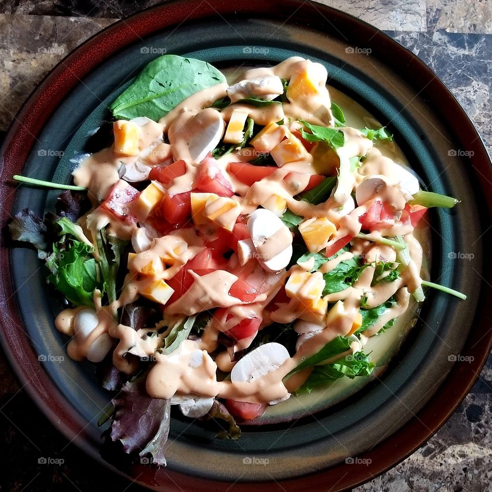 2 min simple tasty salad