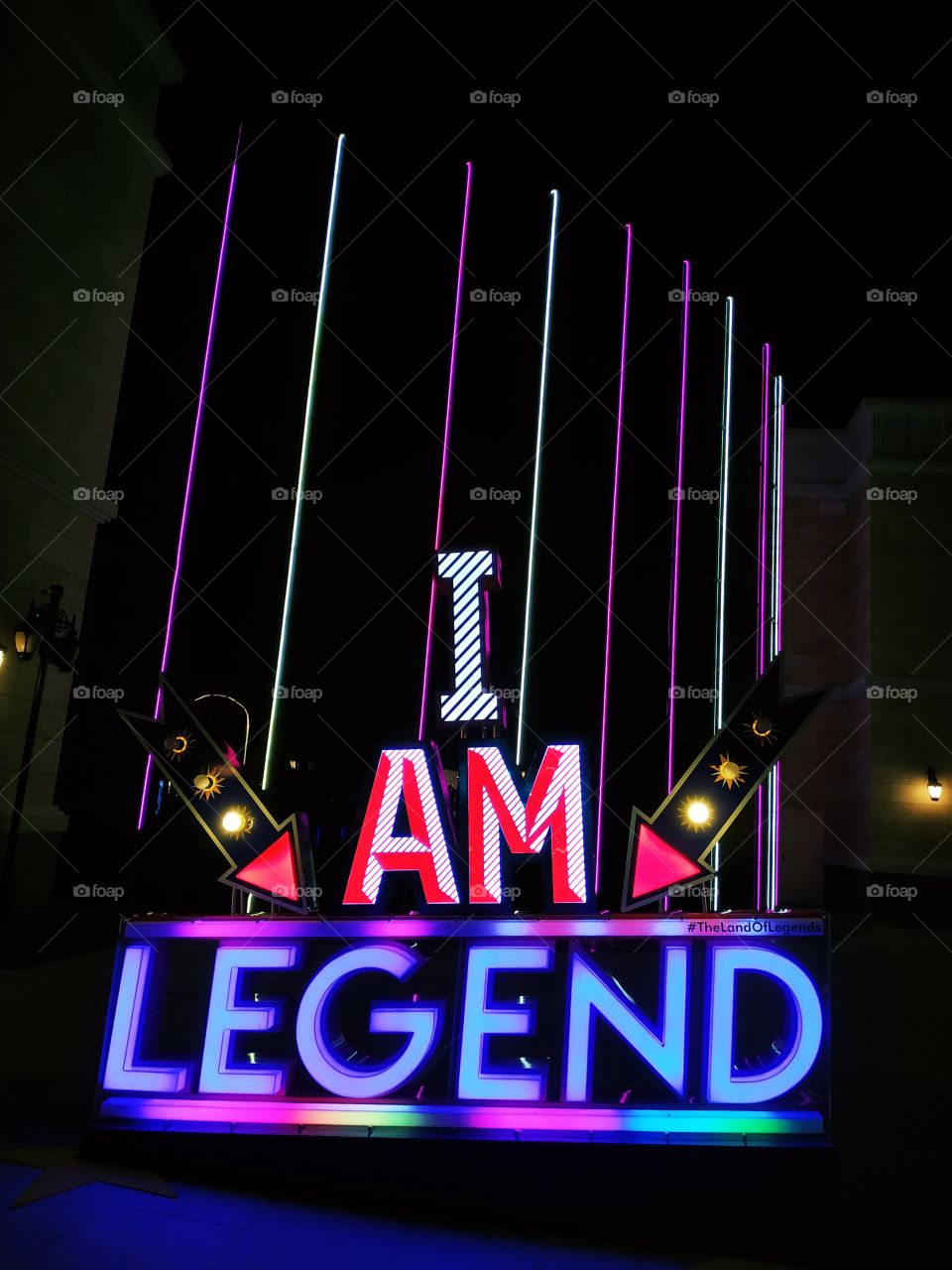 I am legend light creation