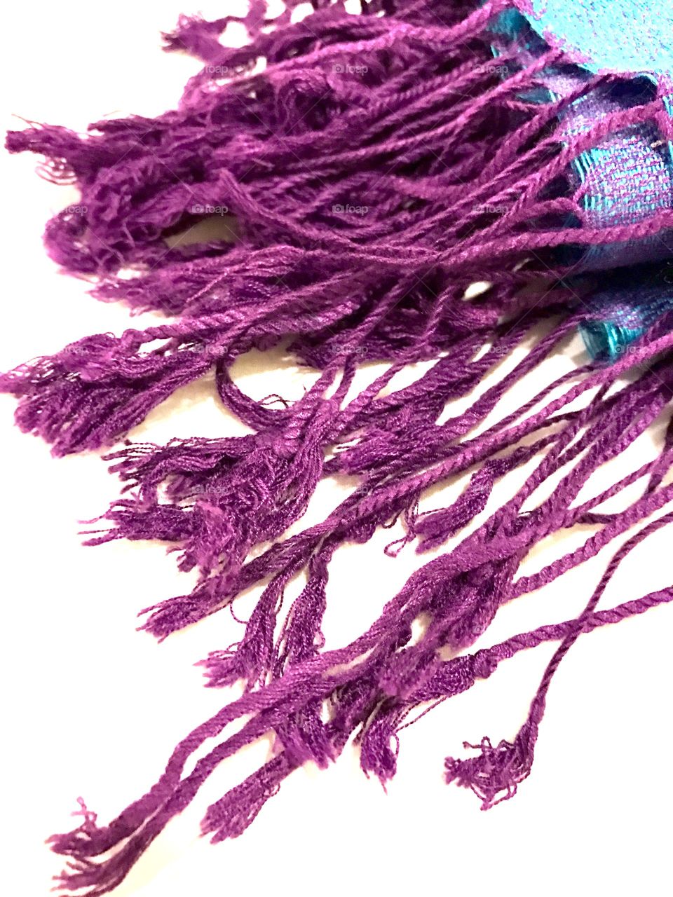 Purple Fringe Poured Out