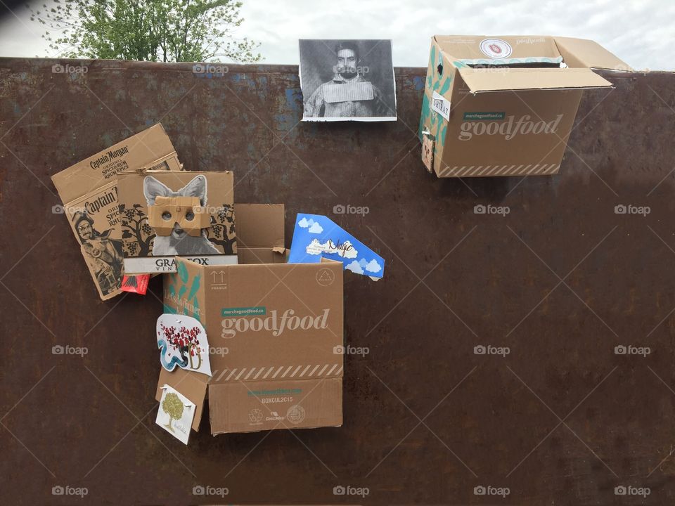 Things box decorating funny Fox lol recycling nature live scout containers 