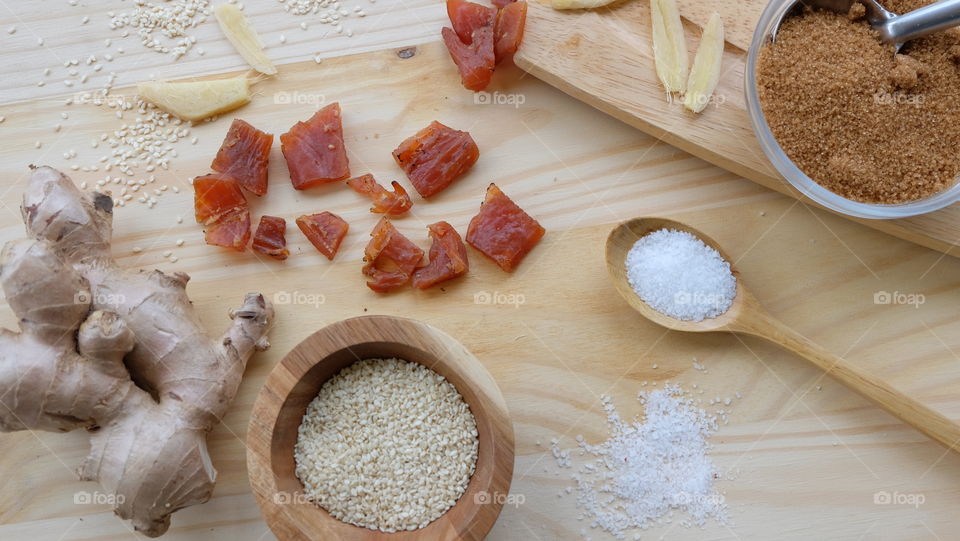 Spiced Jerky and it's ingredients