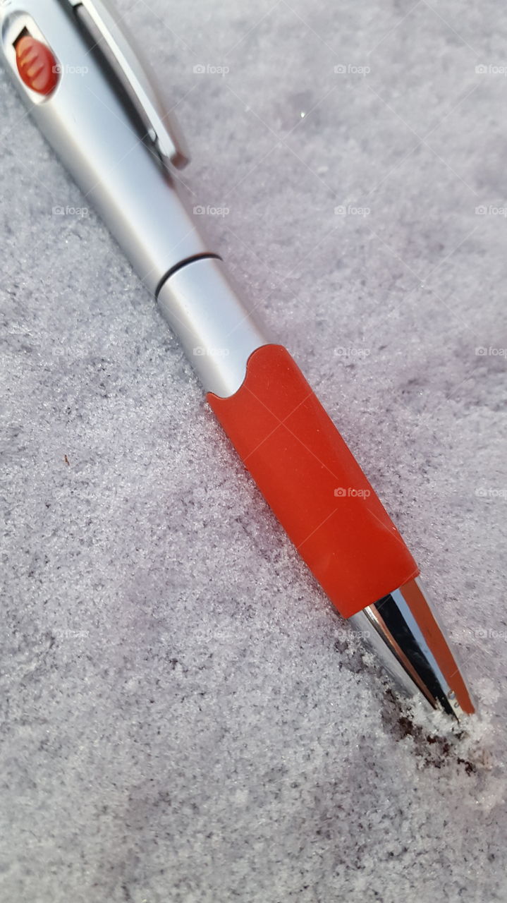 red pen