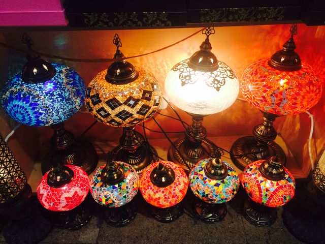 The Lamps. Grand Bazaar - Istambul - Turkey