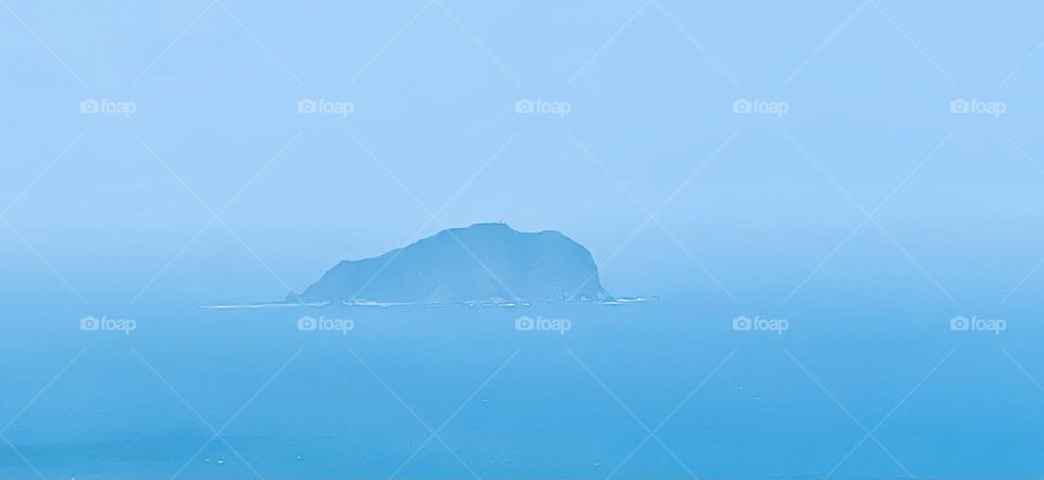 Island in the mist