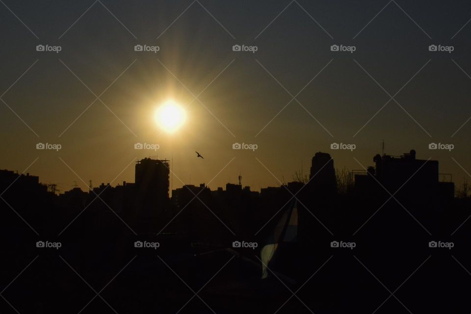 Sunset Buenos Aires Argentina