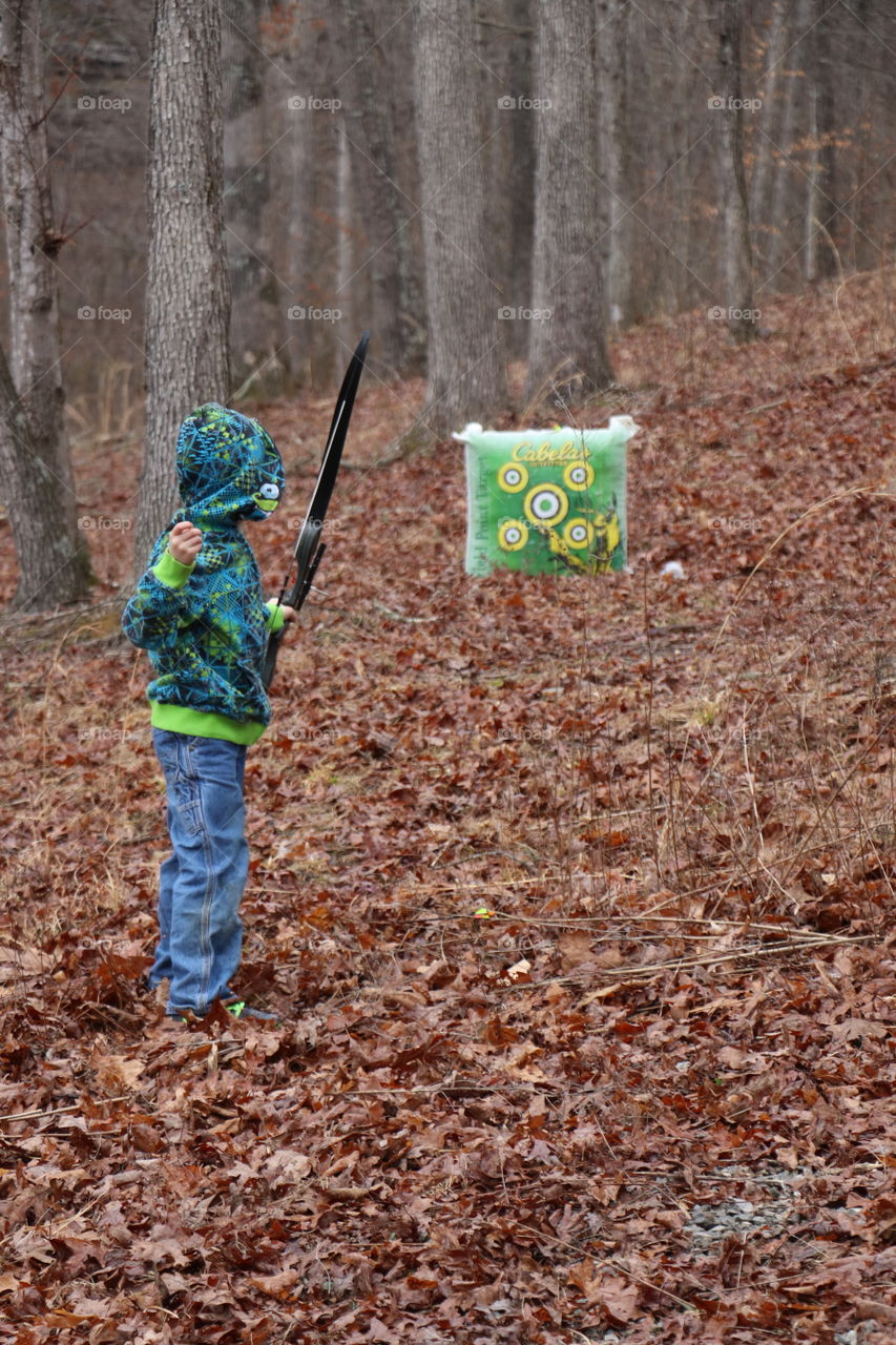 Bow and arrow time in the Fall