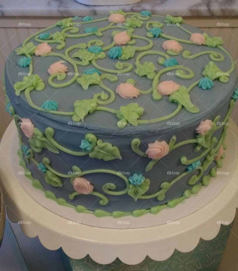 Beautifully Decorated Cake