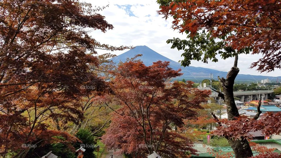 Beautiful views of Mount Fuji