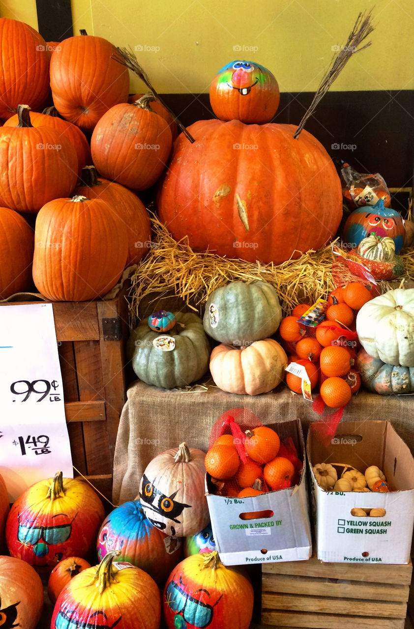 Pumpkin halloween decoration 