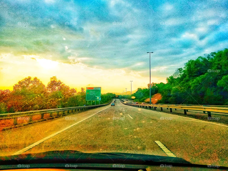 Long roads..