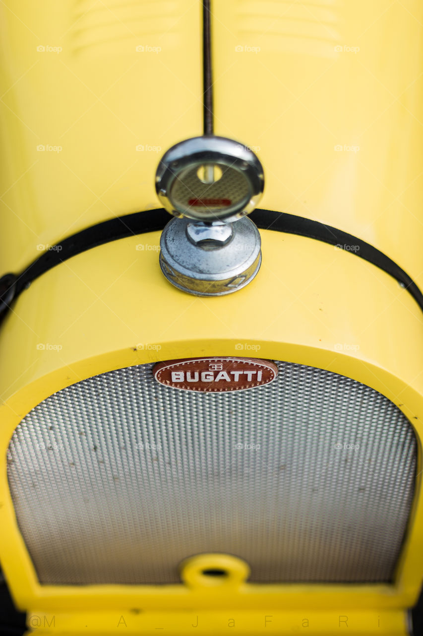 Classic Bugatti front grill 