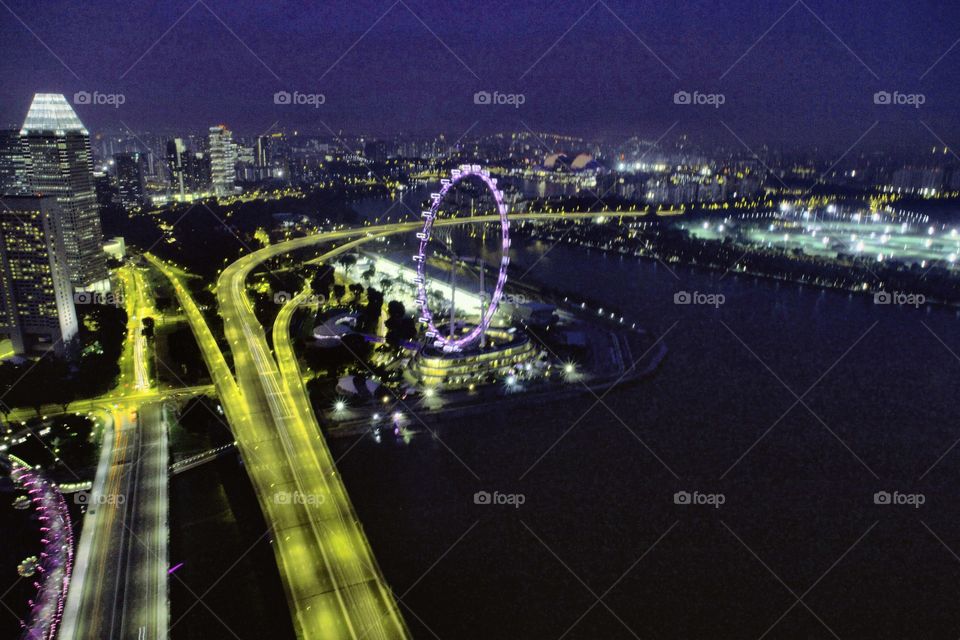 singapore at night