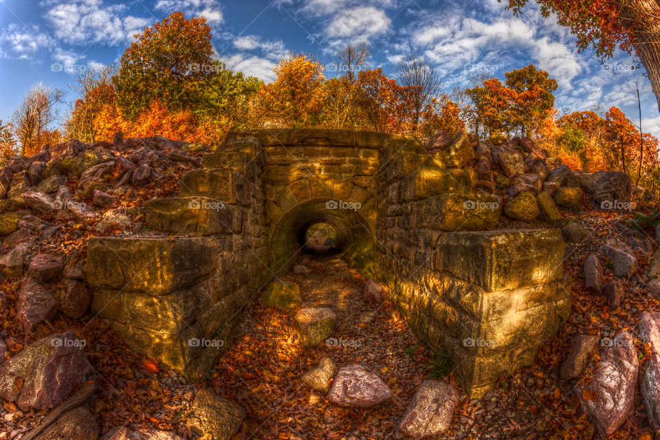 Devil's Lake - Small Railroad Bridge