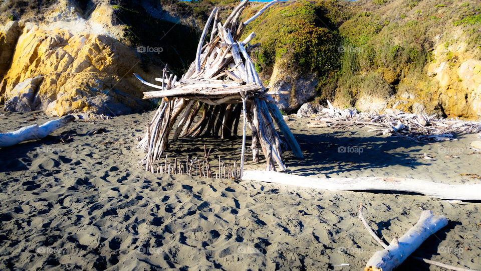 California beachfront home