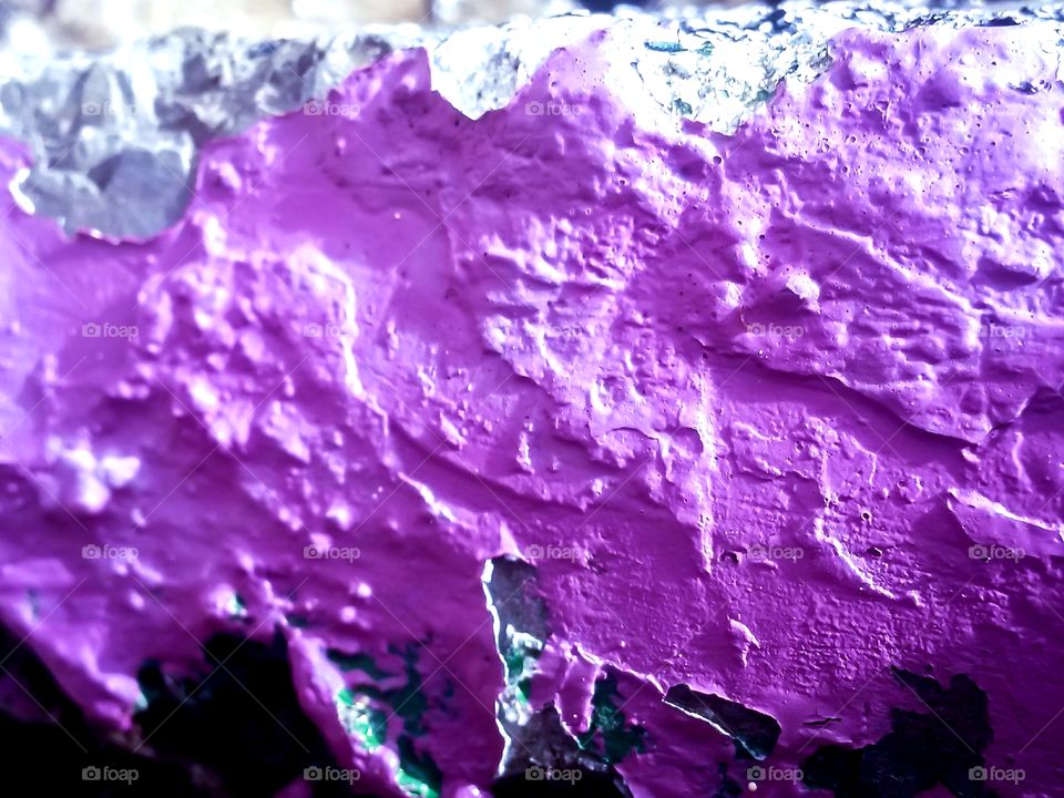purple wall texture close up