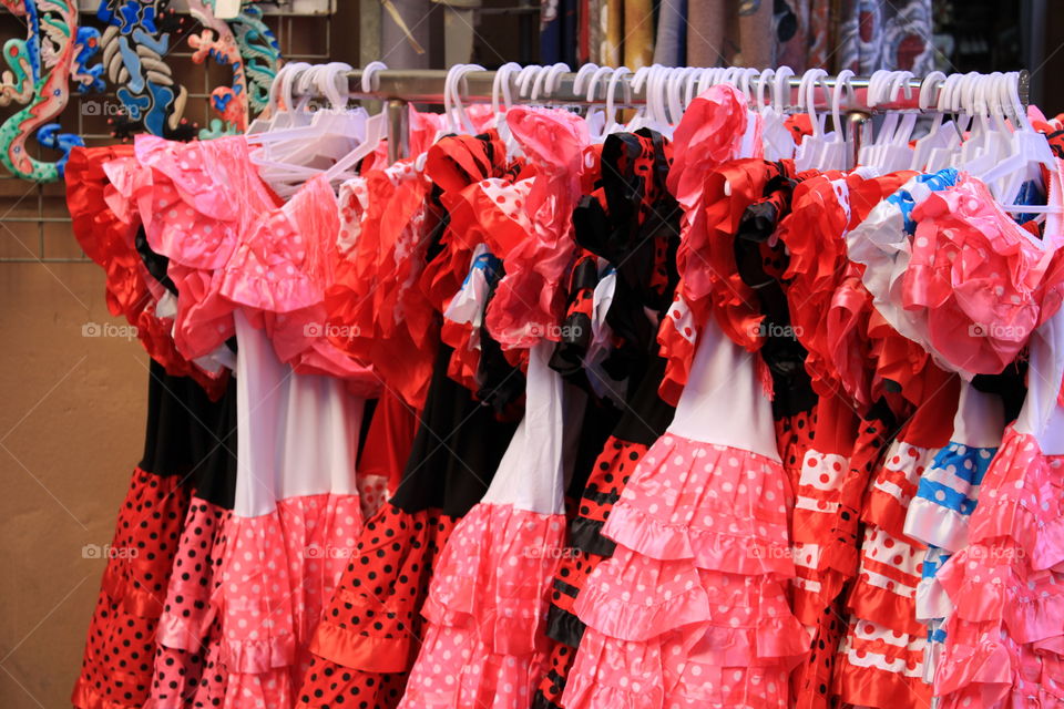 flamenco dresses, Málaga