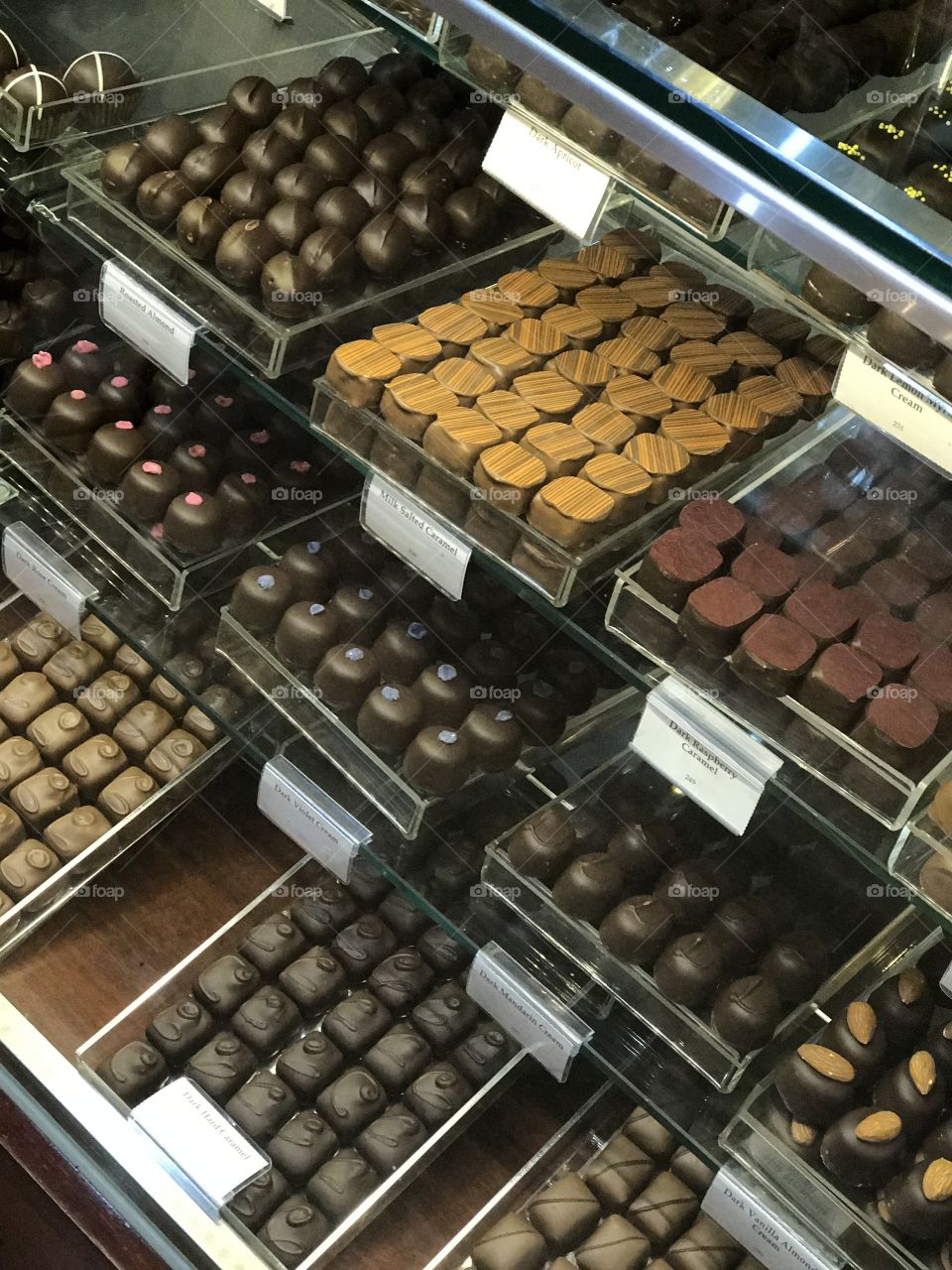 Lots of chocolates. The choice is endless. Melbourne 