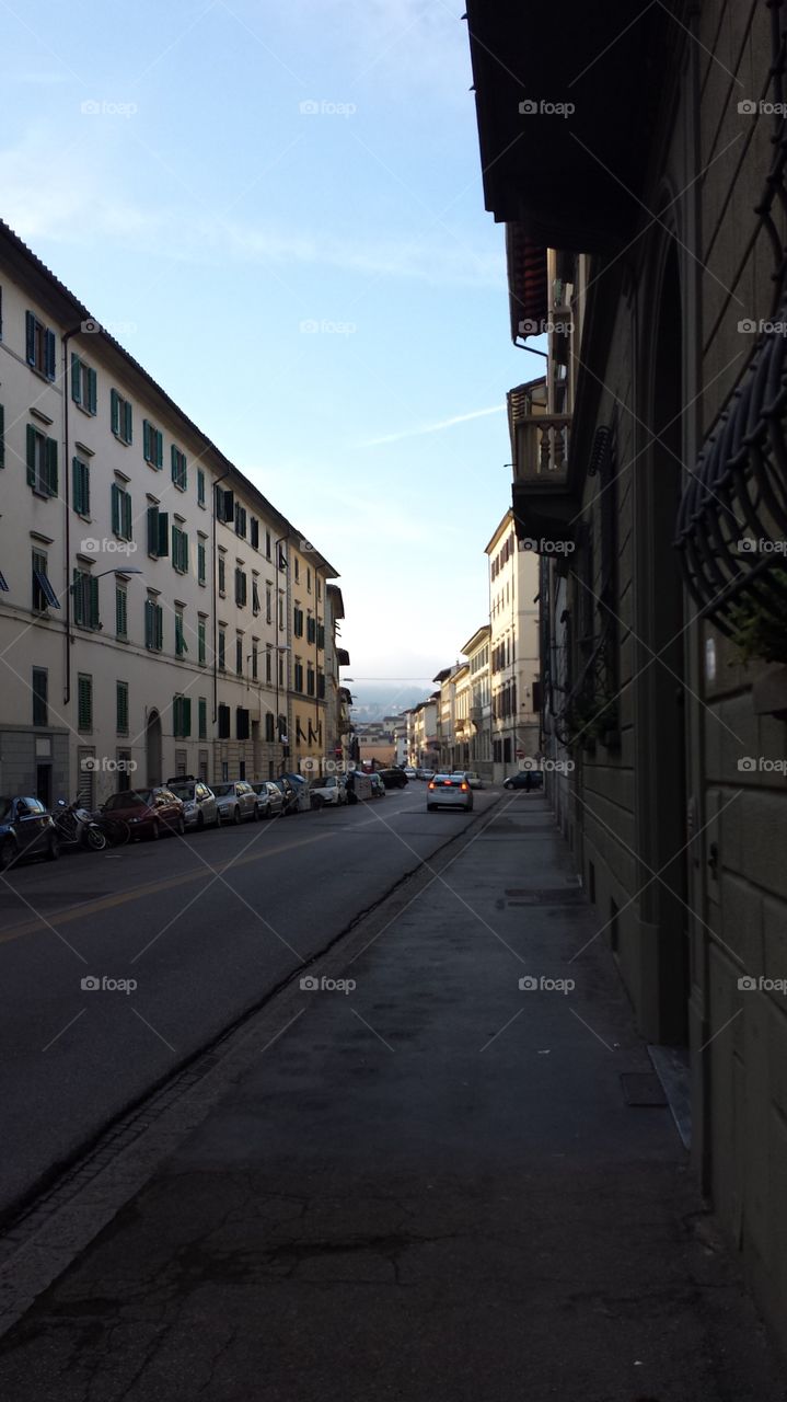 City Street, Florence