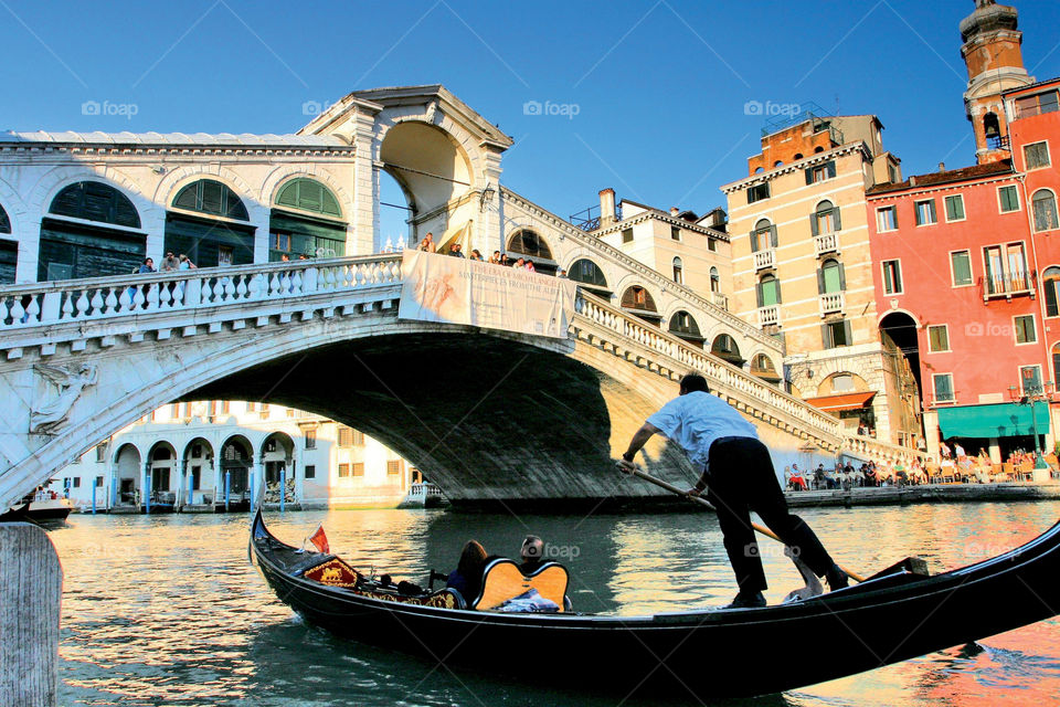 Architecture, Travel, Bridge, Water, Gondola