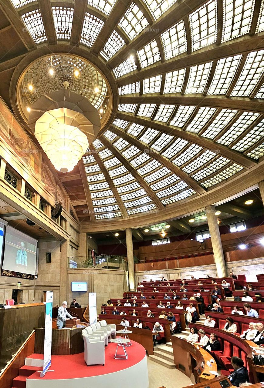 hémicycle du conseil économique et social