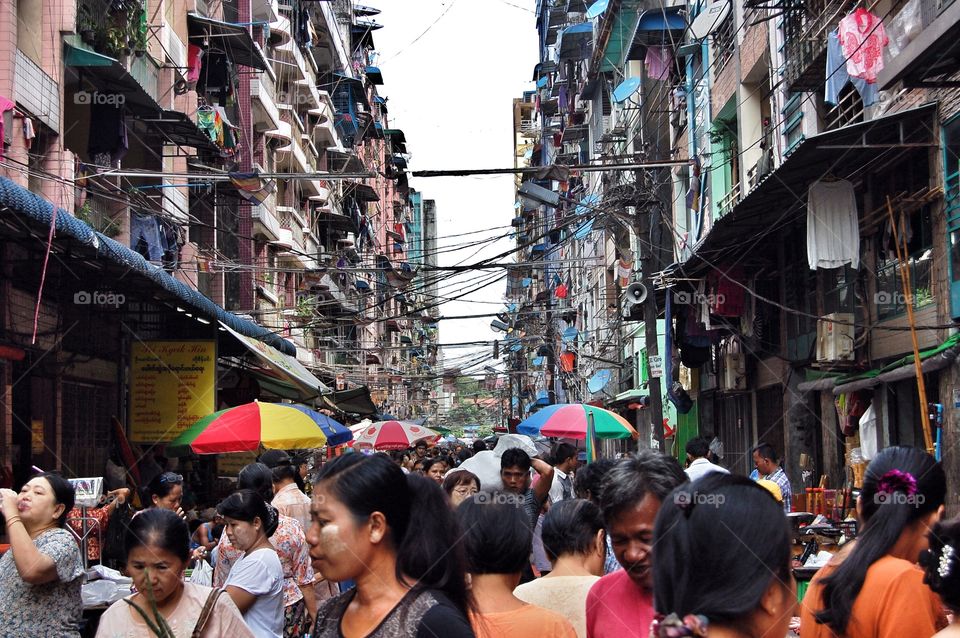 Chinatown, Yangon, Myanmar
