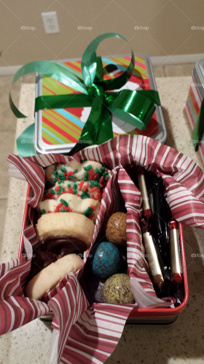 cookie gift box. for coworkers 