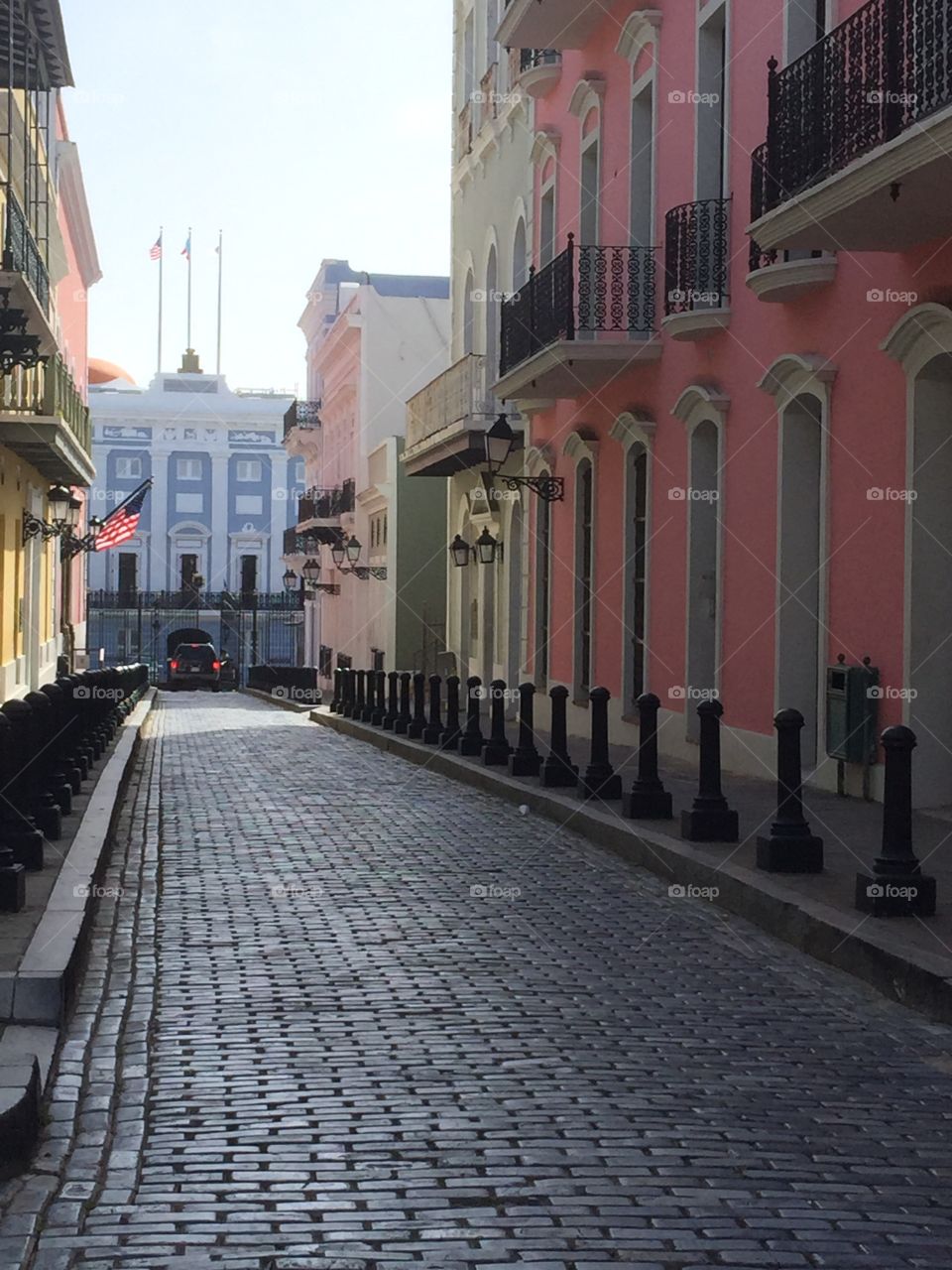 Old San Juan . Walking the streets of my island. The old San Juan  was founded back in 1521. 