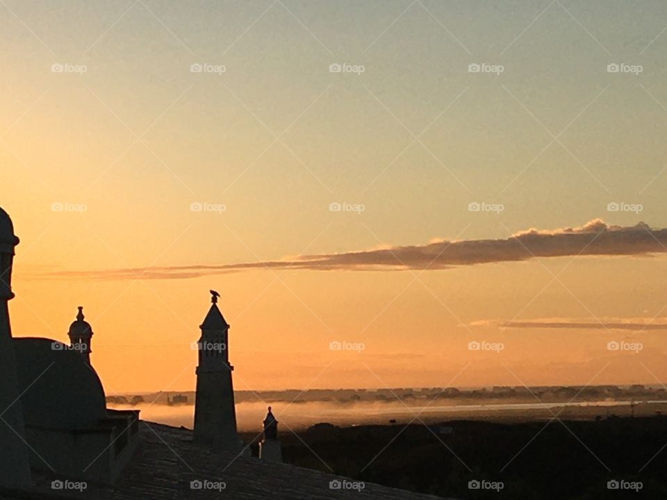 Sunrise on Guadiana