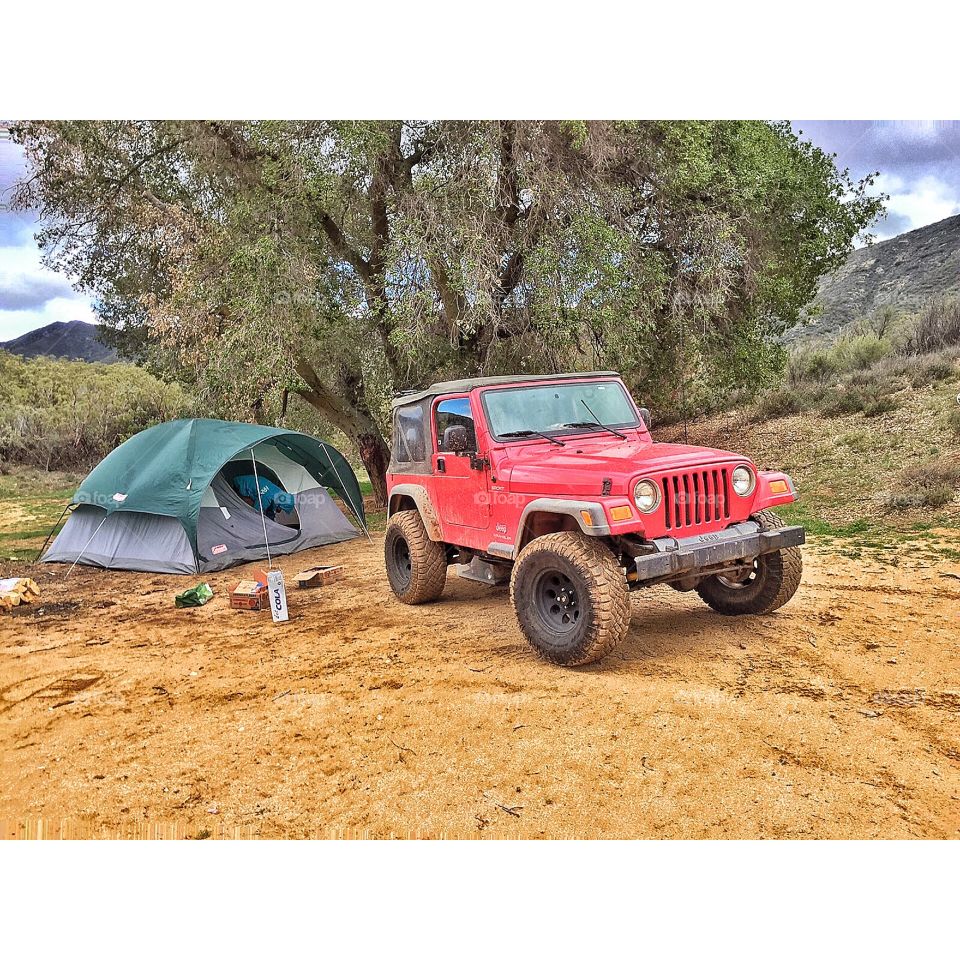 Cali camping 