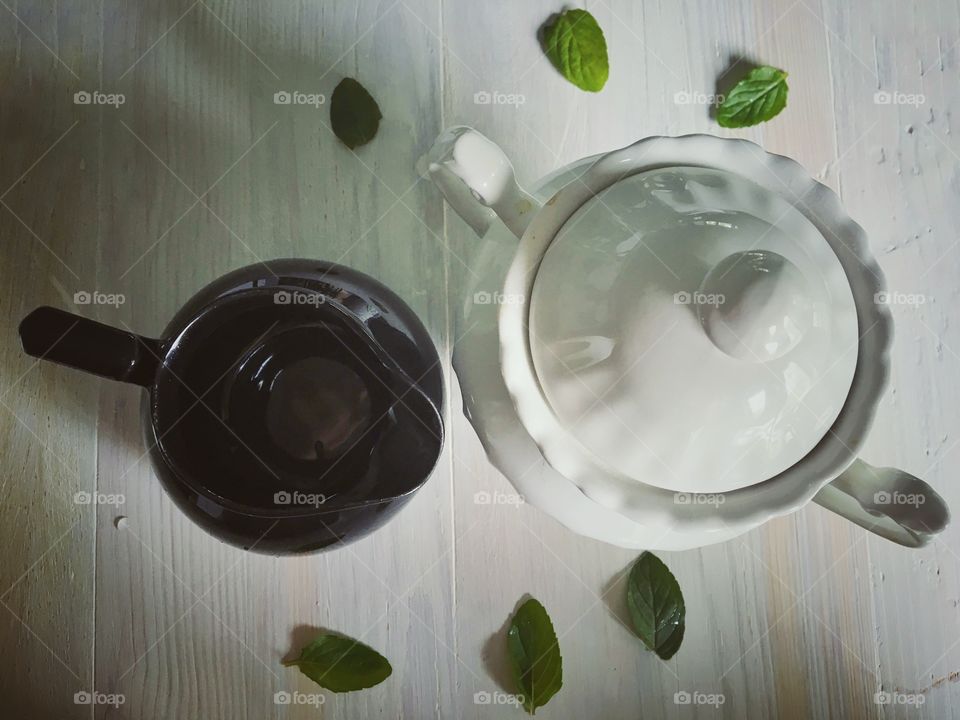 Herbal leaf Tea.