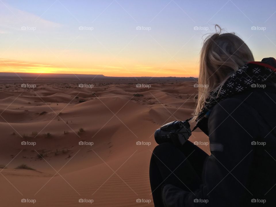 Sunset, Desert, Landscape, Beach, Sky