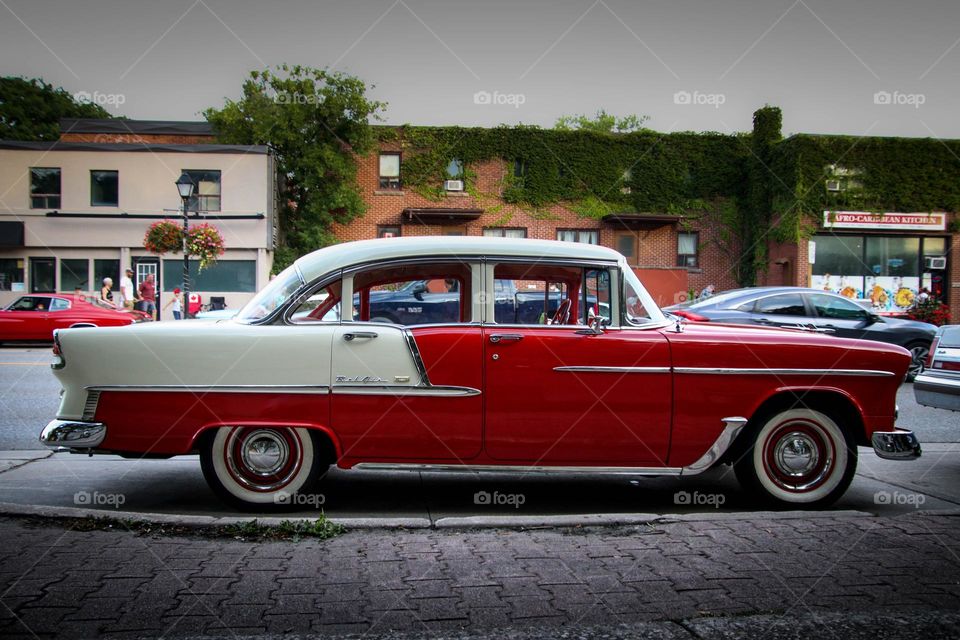 Classic stylish car