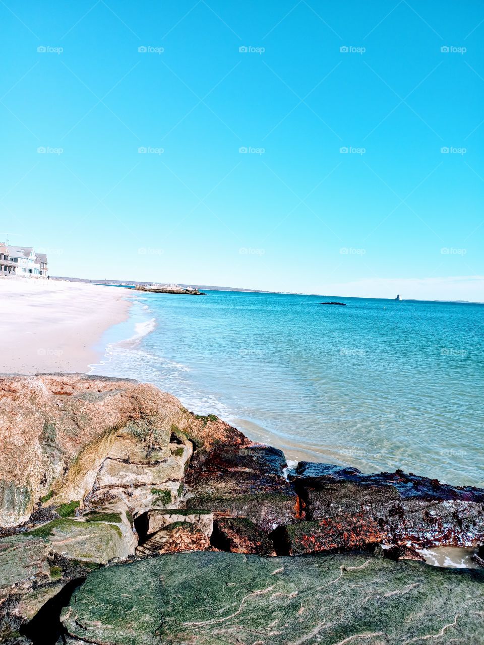 beach side view