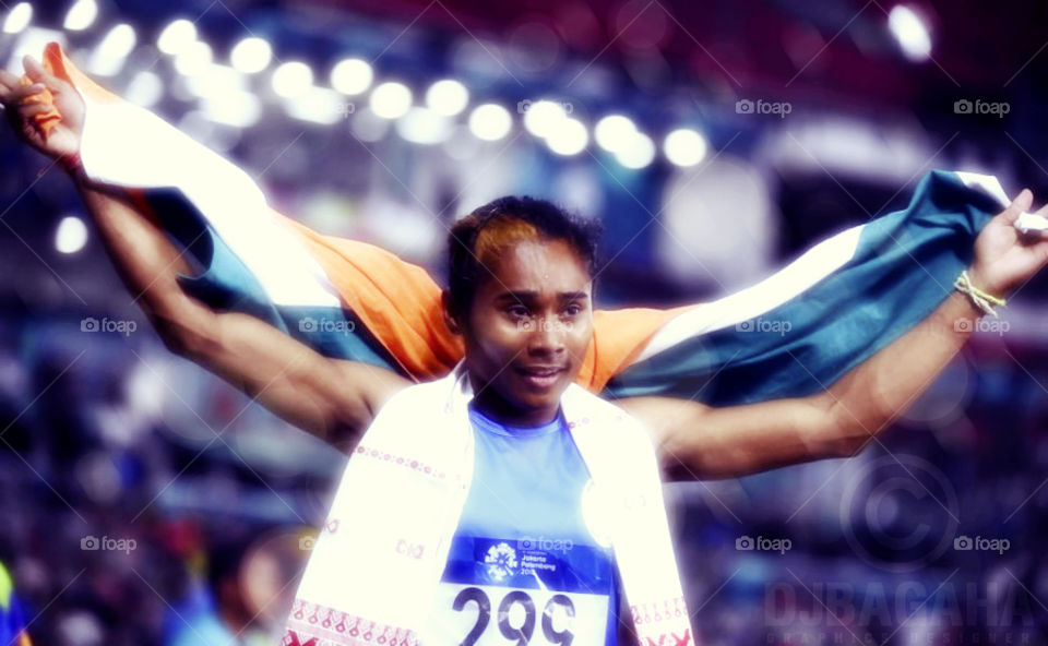 Congrats @HimaDas8  
Very proud of you. You are an inspiration to the entire nation  #HimaDas
#dreamy #glow #effect #light #ps #adobe #photoshop #edits #designgraphic