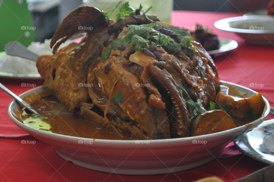 fish head curry