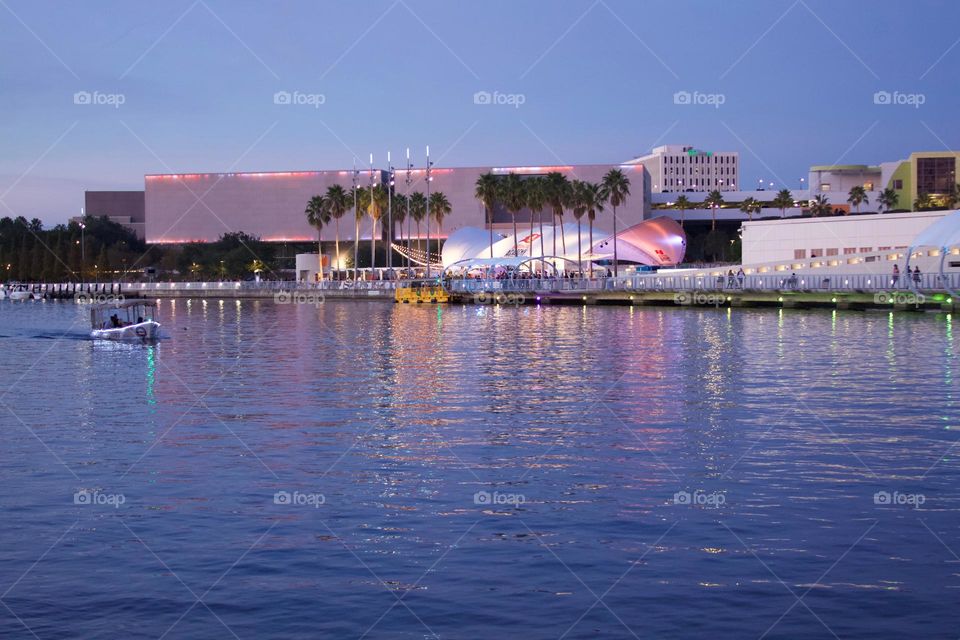 Hillsborough River at Night