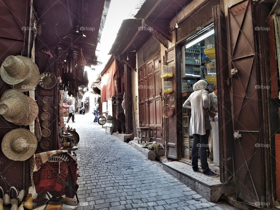 The Old Medina. Fes, Morocco