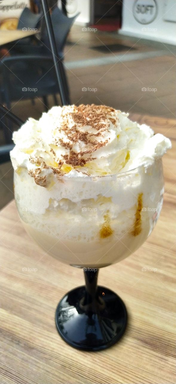 Al rico batido de Vainilla