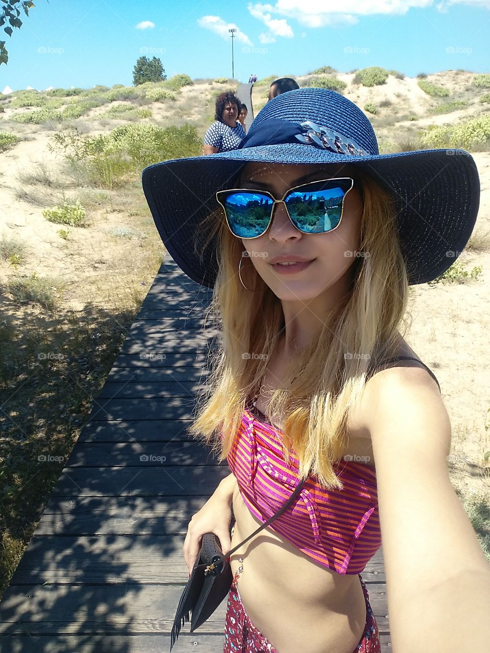 Summer, Sunglasses, Woman, Fashion, Nature