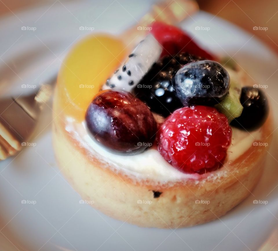 Fruits mini tart 