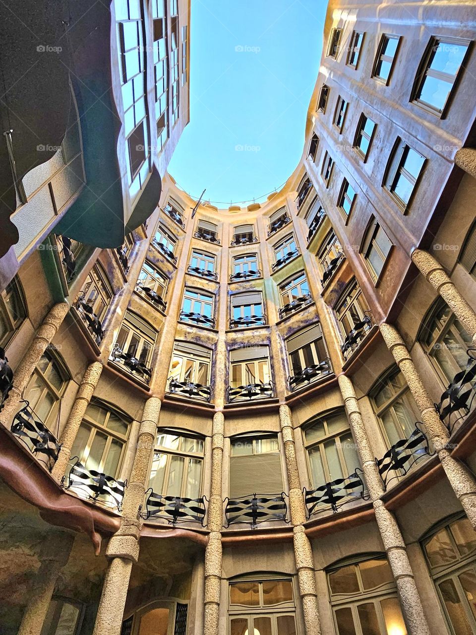 building La Pedrera in Barcelona
